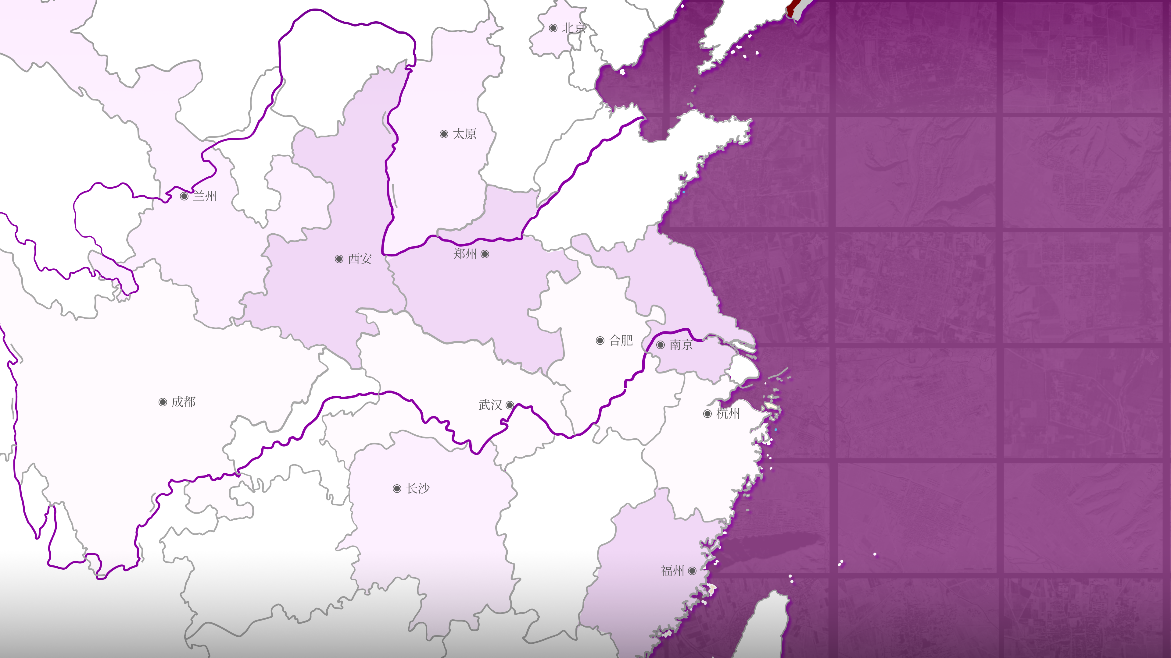 中华古城地图
